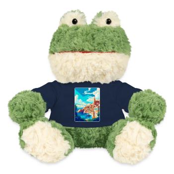 Valletta Malta Vintage Reiseplakat Souvenir WPA - MiniFeet® Frosch Torge - French Navy - Vorne