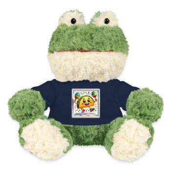 Tanzender Taco mit Maracas Lustiges Design - MiniFeet® Frosch Torge - French Navy - Vorne