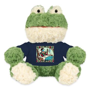 Funny Medieval Princess in Quarantine - MiniFeet® Frog Torge - french navy - Front