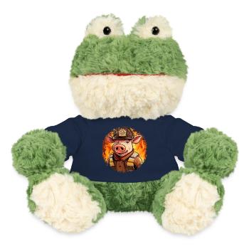 Cochon de pompiers - Grenouille Torge MiniFeet® - bleu marine - Devant