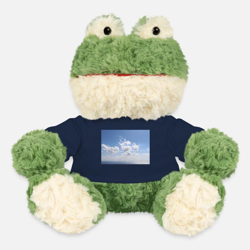 Awesome Blue Sky Clouds Pattern - Summer Vacation - MiniFeet® Frog Torge - french navy