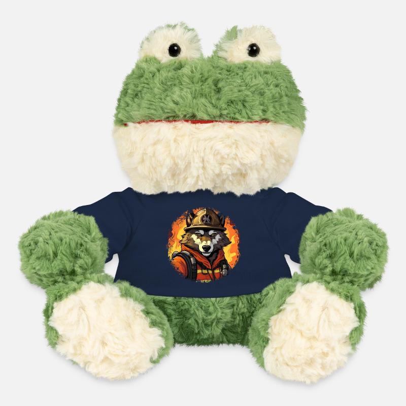 Wolf Fire Brigade - MiniFeet® Frog Torge - french navy