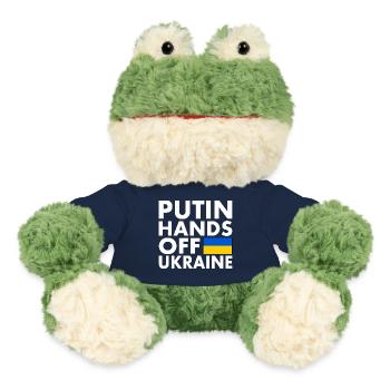 Putin hands off ukraine - MiniFeet® Frosch Torge - French Navy - Vorne