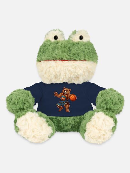 Ours de basket-ball - Grenouille Torge MiniFeet® - bleu marine