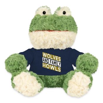 family traditions funny sayings gray wolves - MiniFeet® Frosch Torge - French Navy - Vorne