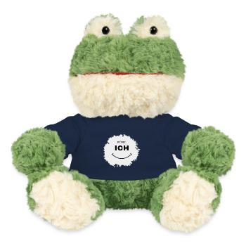 Saying, I feel. Fun design - MiniFeet® Frog Torge - french navy - Front