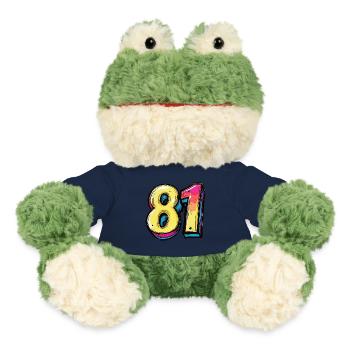 81 Number Comic - MiniFeet® Frog Torge - french navy - Front