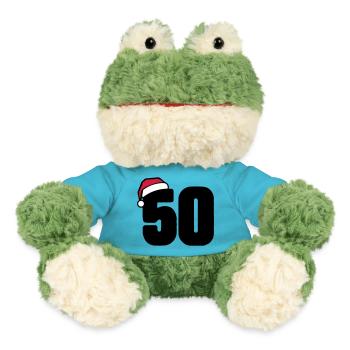 50 Numéro de Noël - Grenouille Torge MiniFeet® - bleu outremer - Devant