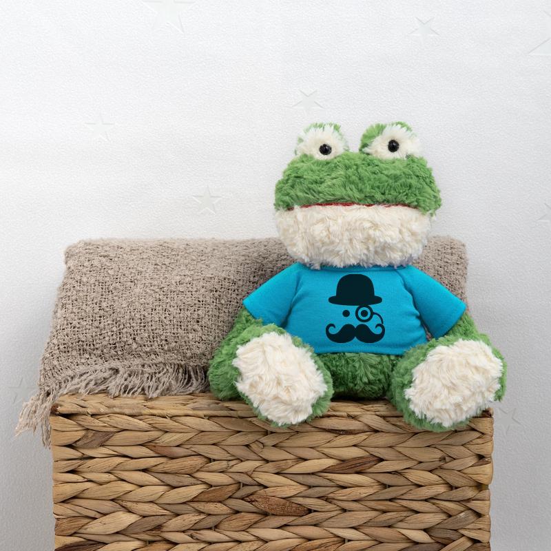 Smiley Mustache MiniFeet® Frosch Torge