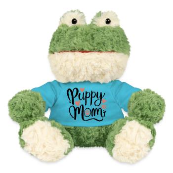 Welpe Hund - MiniFeet® Frosch Torge - Atollblau - Vorne