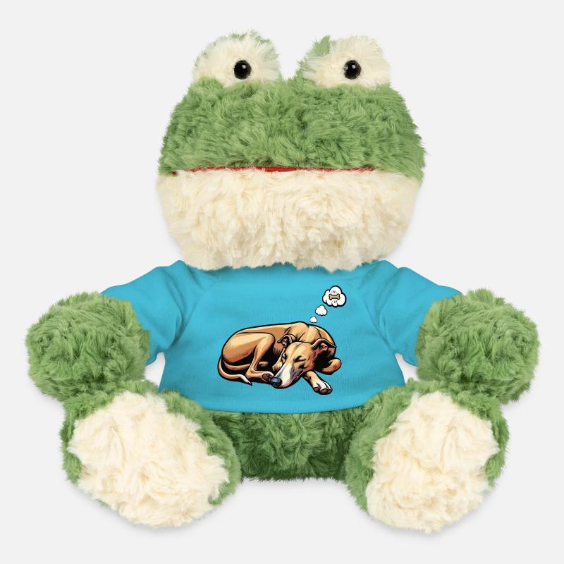 Whippet Greyhound Whippets Propriétaire de lévrier - Grenouille Torge MiniFeet® - bleu outremer