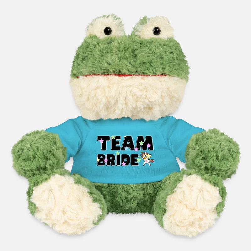 Magical Team Bride Hen Party - MiniFeet® Frog Torge - atoll blue