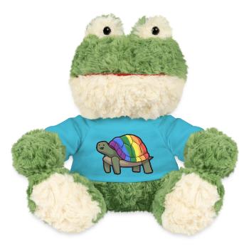 Tortue gay - Grenouille Torge MiniFeet® - bleu outremer - Devant