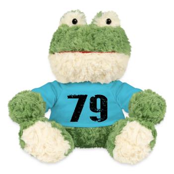 79 Zahl Trikot - MiniFeet® Frosch Torge - Atollblau - Vorne