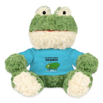 I'm going to Grandis one day - MiniFeet® Frog Torge - atoll blue - Front