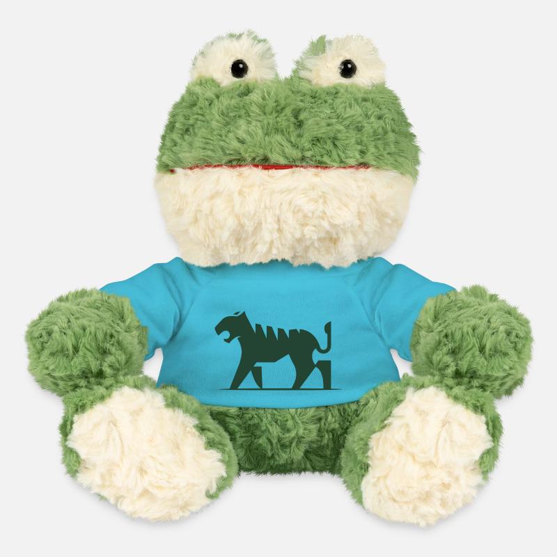 Pitbull Logo - Grenouille Torge MiniFeet® - bleu outremer