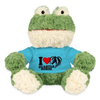 I love Pferd Quarter Horse - MiniFeet® Frog Torge - atoll blue - Front