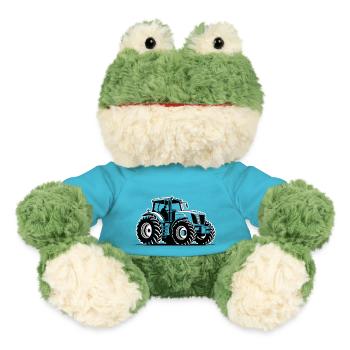 Traktor / Traktor / Traktor - MiniFeet® Frosch Torge - Atollblau - Vorne