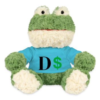 Dollar-Buchstabe - MiniFeet® Frosch Torge - Atollblau - Vorne