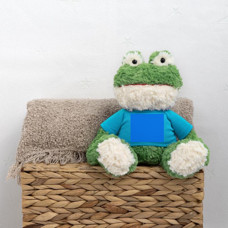 Couleur Bleu Rectangle Grenouille Torge MiniFeet®