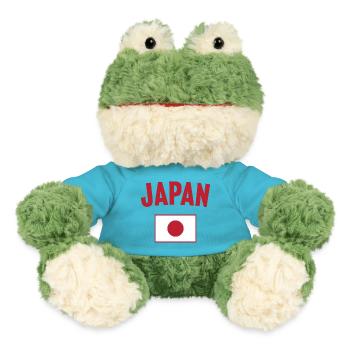 Japan Flag - MiniFeet® Frog Torge - atoll blue - Front