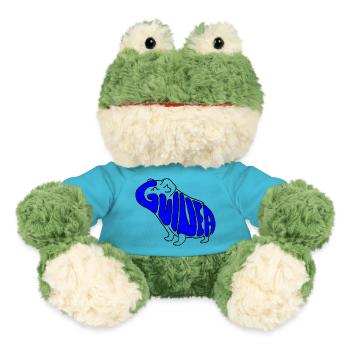 Meerschweinchen blau - MiniFeet® Frosch Torge - Atollblau - Vorne