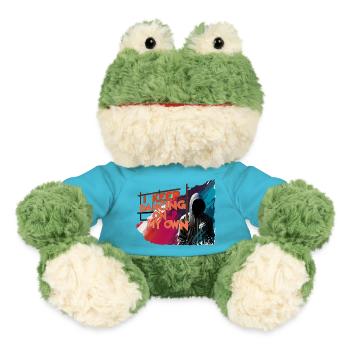 ich tanze weiter alleine - MiniFeet® Frosch Torge - Atollblau - Vorne