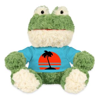 Île Palm - Grenouille Torge MiniFeet® - bleu outremer - Devant