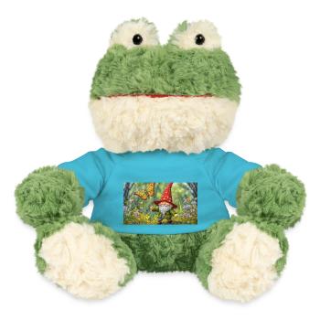 mignon petits gnomes vie quotidienne papillon volant - Grenouille Torge MiniFeet® - bleu outremer - Devant
