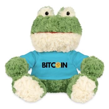 Crypto BITCOIN 3 - MiniFeet® Frog Torge - atoll blue - Front