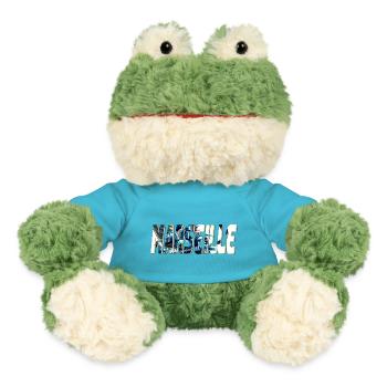 Marseille design stylisé BD - Grenouille Torge MiniFeet® - bleu outremer - Devant