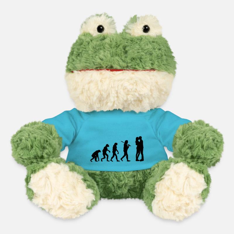 l'évolution de l'amour - Grenouille Torge MiniFeet® - bleu outremer