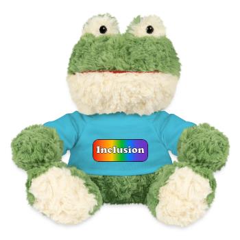 Inclusion rainbow - MiniFeet® Frog Torge - atoll blue - Front