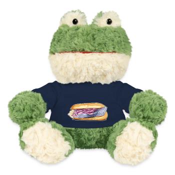 Fish roll // Illustration - MiniFeet® Frog Torge - french navy - Front