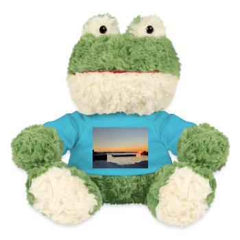 Lofoten-Sonnenuntergang - MiniFeet® Frosch Torge - Atollblau - Vorne