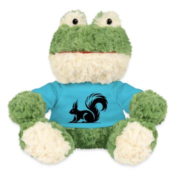 Swift Squirrel Ink Style Drawing - MiniFeet® Frog Torge - atoll blue - Front