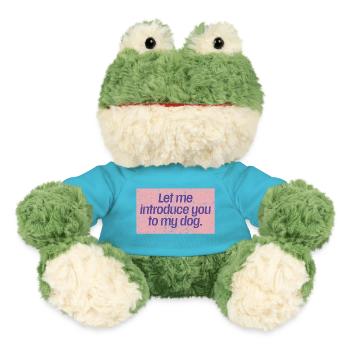 Dog First Impressions - MiniFeet® Frog Torge - atoll blue - Front