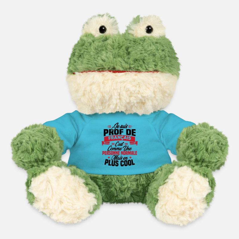 Je suis prof de français - Grenouille Torge MiniFeet® - bleu outremer