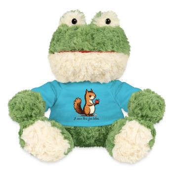 Je vais garder ça pour plus tard : Cartoon Squirrel - Grenouille Torge MiniFeet® - bleu outremer - Devant