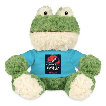 Big bang with lemons, war is crap - MiniFeet® Frog Torge - atoll blue - Front