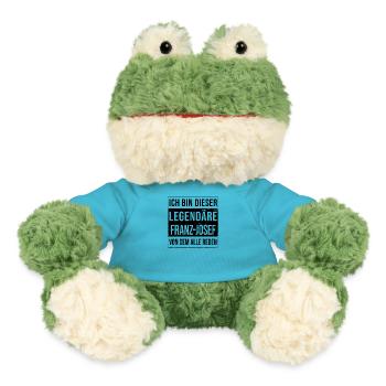 Ich bin dieser legendäre für Franz-Josef - MiniFeet® Frosch Torge - Atollblau - Vorne