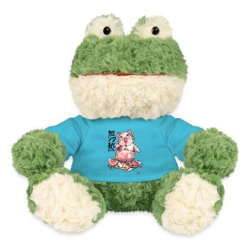 HAM-STER ham and carnivorous hamster - MiniFeet® Frog Torge - atoll blue - Front