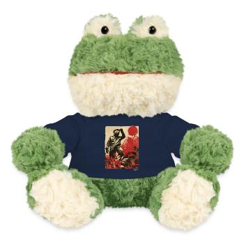 Propaganda-Stil: Berg Bär Natur Ranger - MiniFeet® Frosch Torge - French Navy - Vorne
