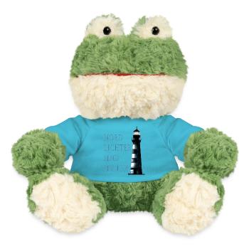 Nordlichter mit Leuchtturm - MiniFeet® Frosch Torge - Atollblau - Vorne