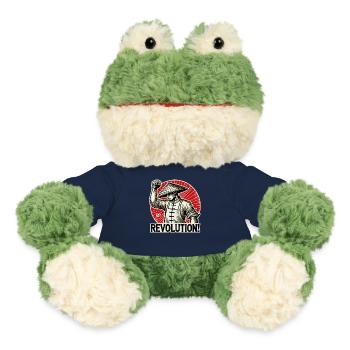 La révolution du riz et des riziculteurs s’élève - Grenouille Torge MiniFeet® - bleu marine - Devant