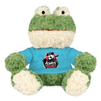 Gangster Panda Panda Panda Ours Pandas - Grenouille Torge MiniFeet® - bleu outremer - Devant