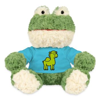Kamel Comic - MiniFeet® Frosch Torge - Atollblau - Vorne