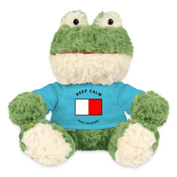Amiral H - pilote à bord du navire pilote - Grenouille Torge MiniFeet® - bleu outremer - Devant