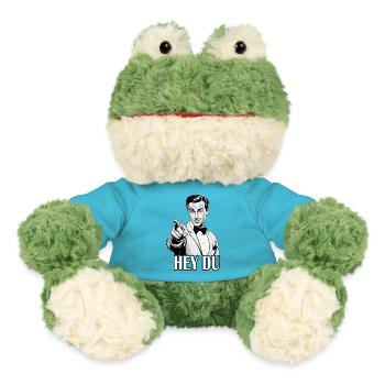 Hey du Retro Mann - MiniFeet® Frosch Torge - Atollblau - Vorne