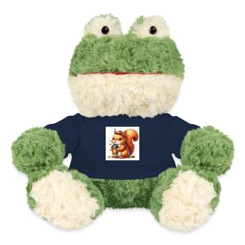 Eichhörnchen mit Kaffee to Go - MiniFeet® Frosch Torge - French Navy - Vorne